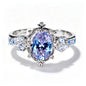 Celestial Lavender Dream Vintage Ring
